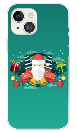 INCOVER iPhone 13 Fleksibelt Plast Jul Deksel - Merry Christmas - God Jul