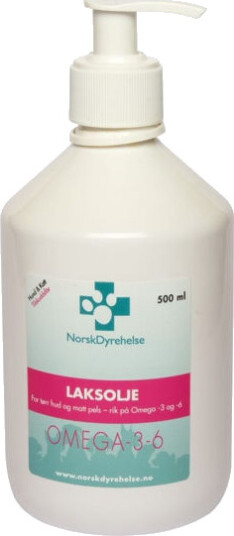 Norsk Dyrehelse Lakseolje (500 ml) Norsk Dyrehelse Lakseolje (500 ml)