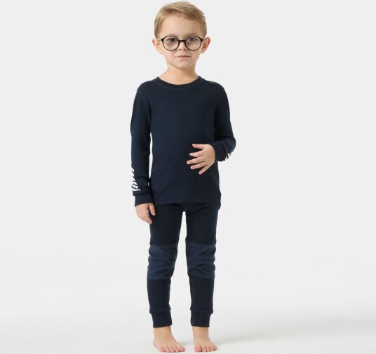 Helly Hansen Lifa® Merino Ull Undertøysett Barn Marineblå 110