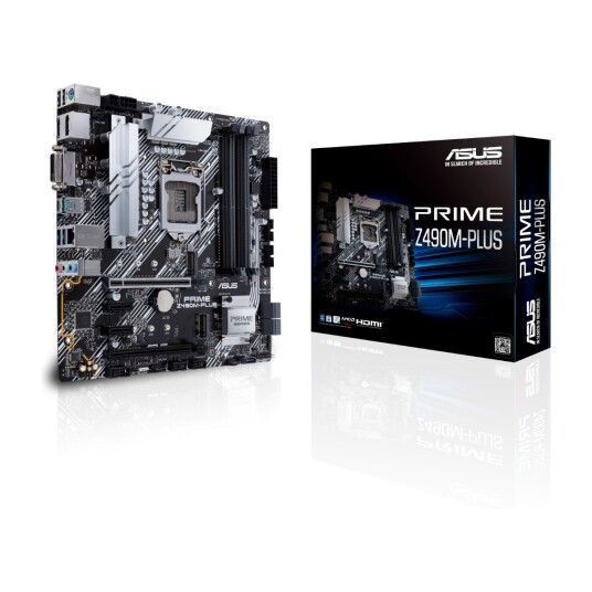 ASUS PRIME Z490M-Plus hovedkort 