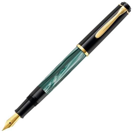 Pelikan Classic M200 Fountain Pen Green-marbled Medium