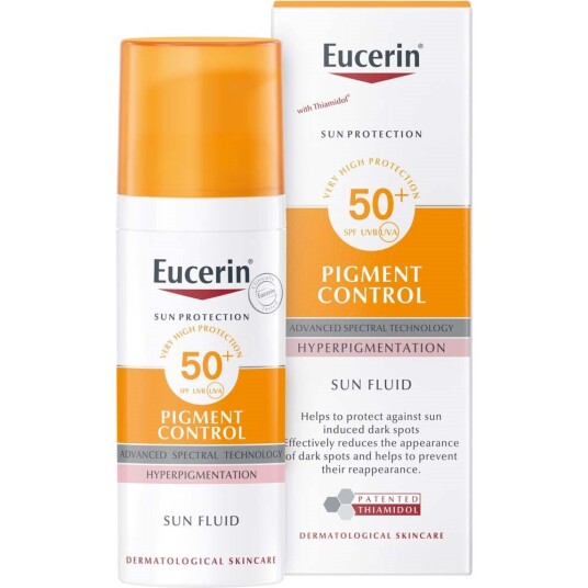 Eucerin Pigment Control Solkrem SPF50+ 50 ml - Beskyttelse mot pigmentflekker