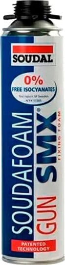 Soudal Soudafoam SMX Fugeskum For Fugepistol 500ml Soudal Soudafoam SMX Fugeskum For Fugepistol 500ml