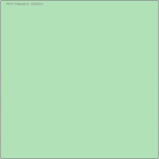 Firkantfilter - Ray Masters Green 1 Firkantfilter - Ray Masters Green 1
