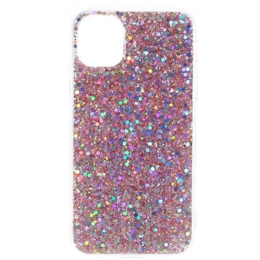 INCOVER iPhone 11 Glimmer Deksel Rose Gull