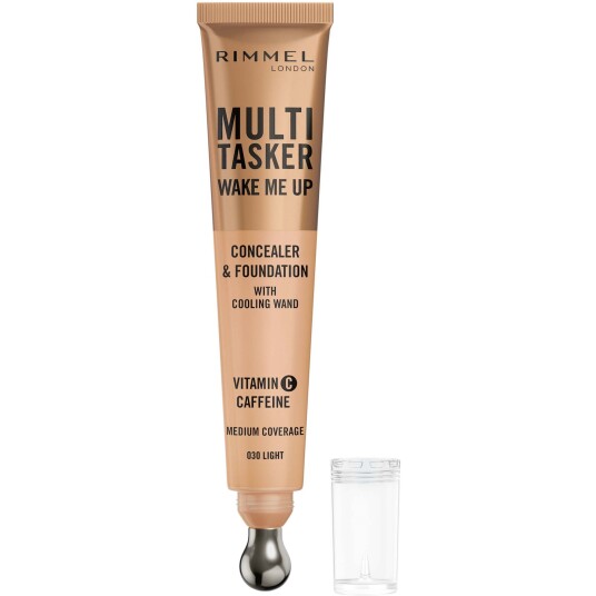 Rimmel Multi-Tasker Wake Me Up Foundation og Concealer Light 30 - 20ml
