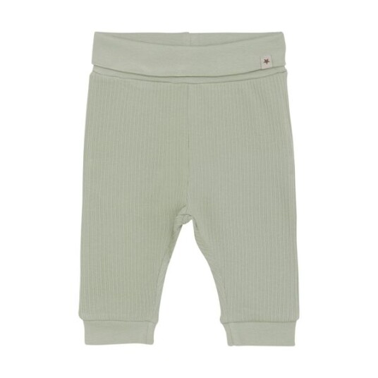 Huttelihut Rib bukse til baby - desert sage