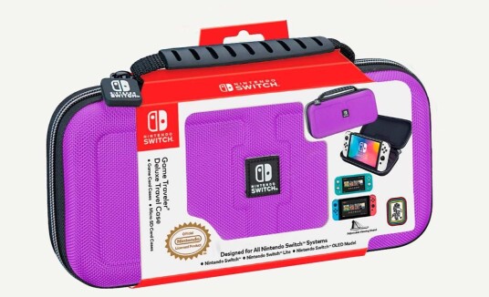 Nacon Switch Travel Case Purple Switch Lite/Switch OLED Nacon Switch Travel Case Purple Switch Lite/Switch OLED