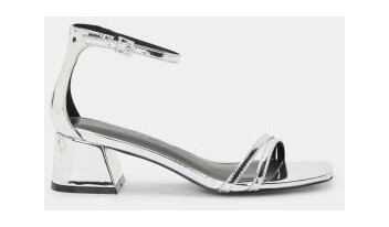 ONLY Onlaylin-5 Pu Strappy Heeled S silver 39