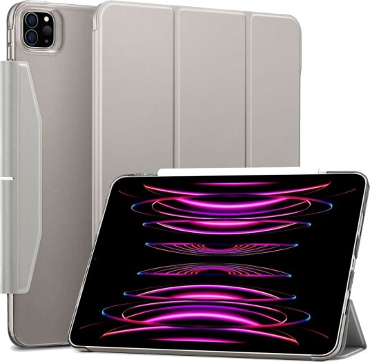 ESR Ascend Trifold-deksel iPad Pro 2021/2022 12,9-tommer Grå ESR Ascend Trifold-deksel iPad Pro 2021/2022 12,9-tommer Grå