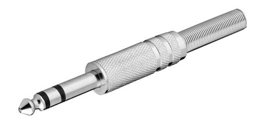 Pro Plug - 6.35 mm - stereo