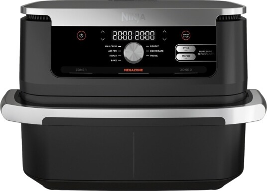 Ninja Foodi FlexDrawer airfryer 10,4L 2470W Svart med dobbel stekekurv Ninja Foodi FlexDrawer airfryer 10,4L 2470W Svart med dobbel stekekurv