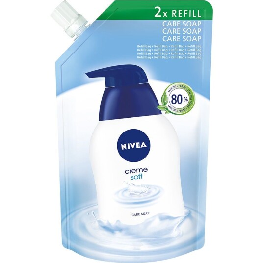 Nivea Creme Soft Cream Soap Refill 500 ml Håndsåpe