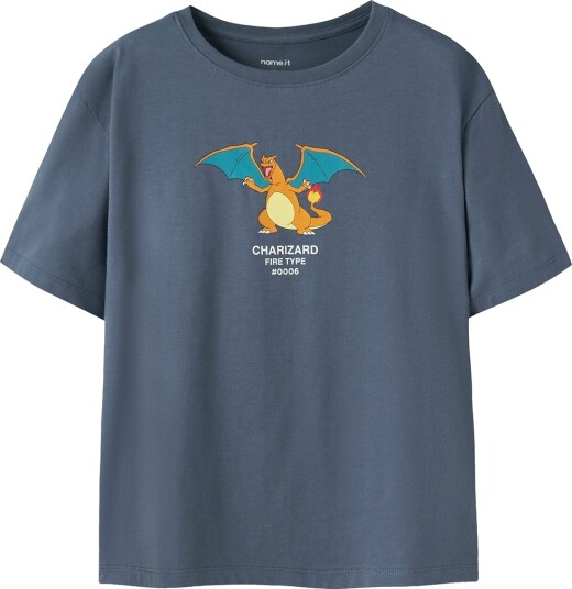 Name It Nkmjyk Pokemon Ss Nreg Top Box Noos Sky Blue 122 128