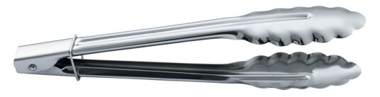 PULSIVA Grilltang; 24x3.8 cm LxB; Sølvfarge; 2 Stykk / Forpakning PULSIVA Grilltang; 24x3.8 cm LxB; Sølvfarge; 2 Stykk / Forpakning