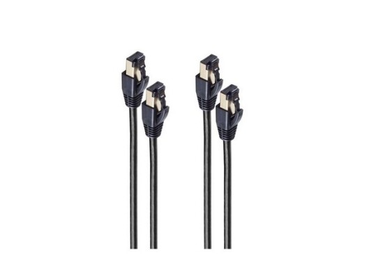 Shiverpeaks Bs08-41045-2 Nettverkskabel Svart 2 M Cat8.1 F/Ftp (Fftp) (Bs08-41035-2)