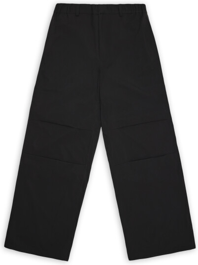 Rains Unisex Suva Hardshell Pants Wide Black S