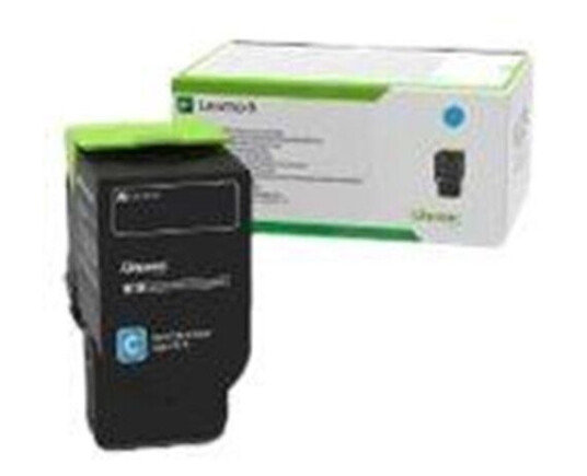 Lexmark 78C1UCE Contract-toner cartridge Cyan ultr - Laser toner Blå Lexmark 78C1UCE Contract-toner cartridge Cyan ultr - Laser toner Blå