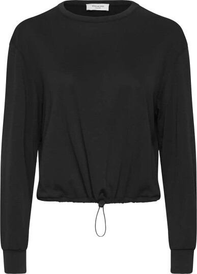 Rosemunde Kids Rkelma Modal Ls O Neck T Shirt   BLACK   176