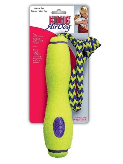 Kong Kong Air Squeaker Stick Rope M Kong Kong Air Squeaker Stick Rope M