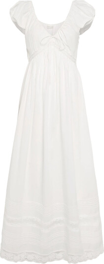 Faithfull The Brand Elodia Maxi Dress Cream L Faithfull The Brand Elodia Maxi Dress Cream L