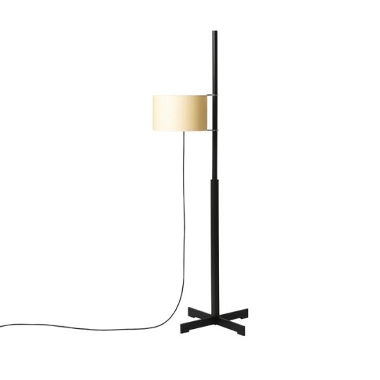 Santa & Cole TMM Gulvlampe Beige Sort Santa & Cole TMM Gulvlampe Beige Sort