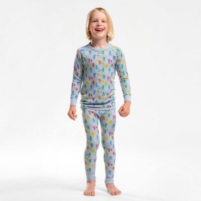 Safa Jumpy Ullongs Bl?/gr? 100