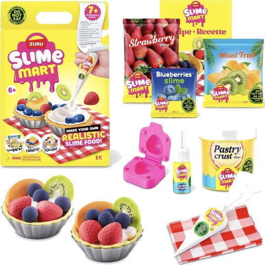 Zuru Slime Mart 15901E Handlepose Lekesett 6+ År 10 Deler Zuru Slime Mart 15901E Handlepose Lekesett 6+ År 10 Deler