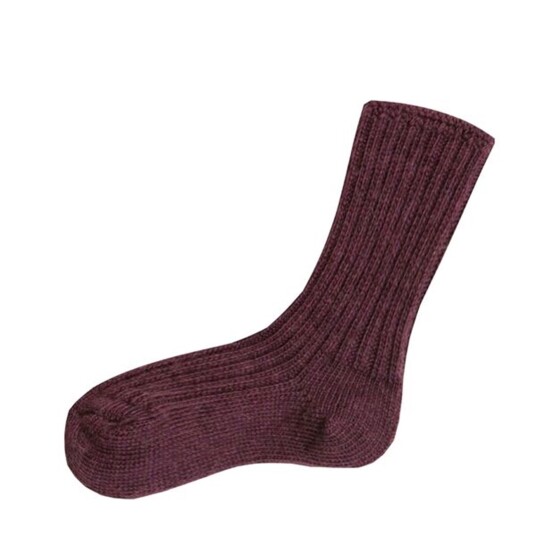Joha Uld Aubergine Sokker 15-18