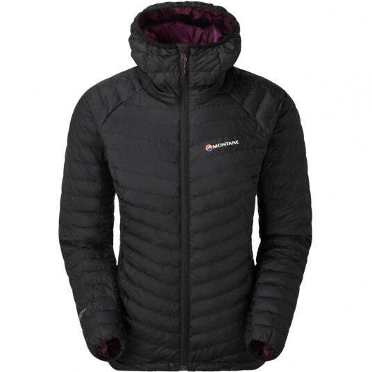 Montane Fem Phoenix Jacket dunjakke dame svart 34(XS) Montane Fem Phoenix Jacket dunjakke dame svart 34(XS)