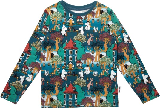 MUMIN Festivity Shirt Blue 110