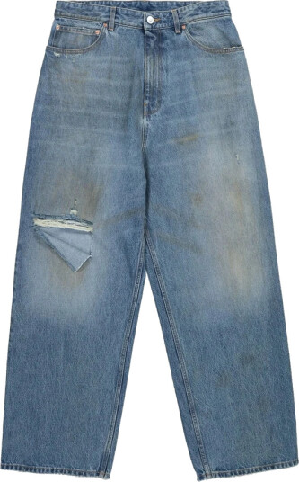 Vetements Dame Jeans Blå W26, Vetements Dame Jeans Blå W26,