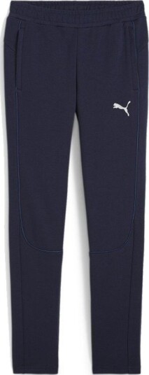 PUMA Treningsbukser teamFINAL Casuals Navy/Sølv Barn størrelse 164 cm