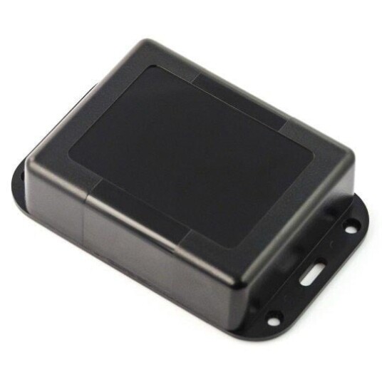 Plasthus ABS 101x81x31mm svart – robust beskyttelse for elektronikk