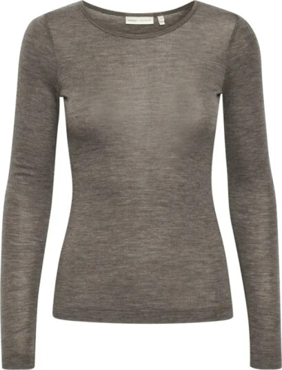 InWear Fang Wool T-Shirt Long Sleeve Brun XL