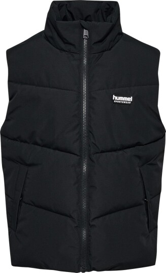 Hummel hmlJR PUFFER VEST BLACK 116 Vårjackor Hummel hmlJR PUFFER VEST BLACK 116 Vårjackor
