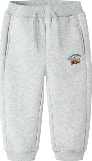 Name It Joggebukser NMMONICKEL Light Grey Melange Name It 1½ år (86) Joggebukse Grå