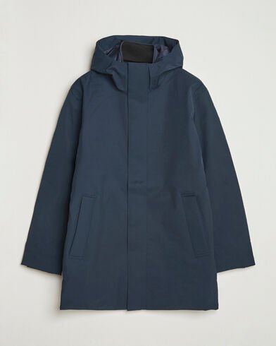 Nn07  Blake Hooded Jacket Navy Blue