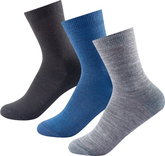 Devold Daily Light Sock 3pk Indigo Mix 36-40
