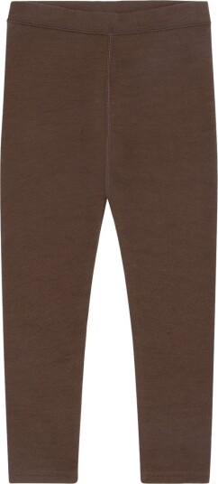 Hust & Claire Laki ull/bambus leggings brown stone (122) 122