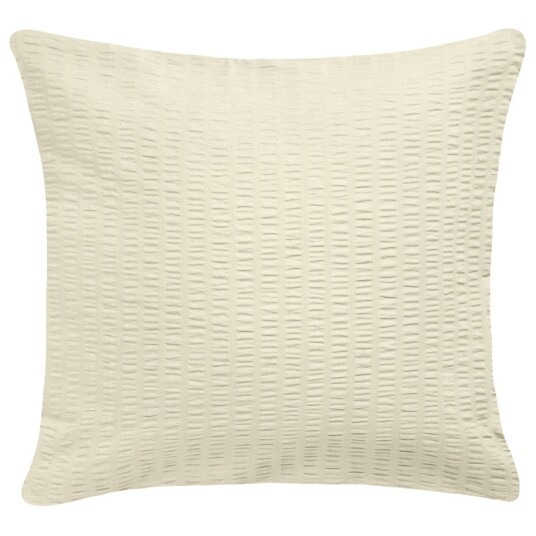 ERWIN M. Putetrekk Mallorca konvoluttåpning; 40x40 cm (LxB); Champagnebeige