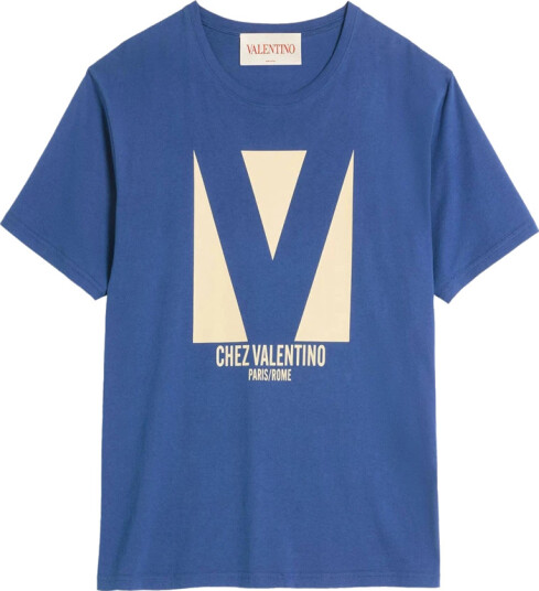 Valentino Garavani Herre Topper Blå S,