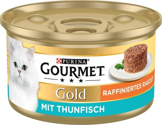 Gourmet Gold Raffinert Ragu Våtfôr Tunfisk 12x85g