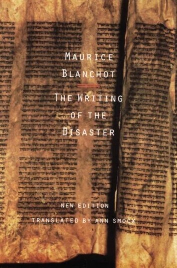 The Writing Of The Disaster Av Maurice Blanchot