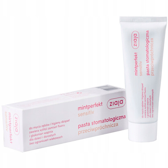 Xylitol tannkrem ZIAJA Mint Perfekte Sensitive Teeth 75 ml