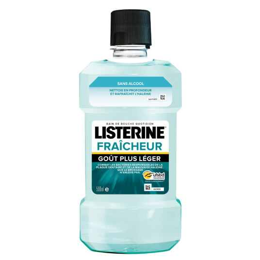 Listerine Munnvann Cool MILD Mint 500 ml. Listerine Munnvann Cool MILD Mint 500 ml.