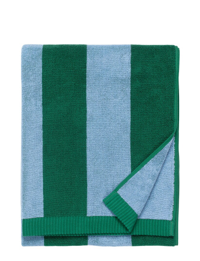 Marimekko Home Juhlaraita Bath Towel 70X140 Green 70X140CM