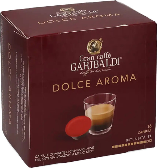 Garibaldi | Dolce Aroma 16 kapsler til Lavazza a Modo Mio