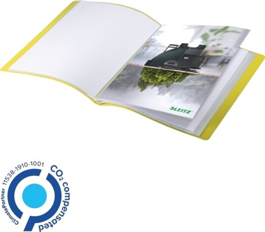 Leitz Recycle Displaybok 20 Rom 40 Visninger Bokryggbredde: 16 Mm For A4 210 X 297 Mm Kapasitet: 40 Ark Gul Leitz Recycle Displaybok 20 Rom 40 Visninger Bokryggbredde: 16 Mm For A4 210 X 297 Mm Kapasitet: 40 Ark Gul