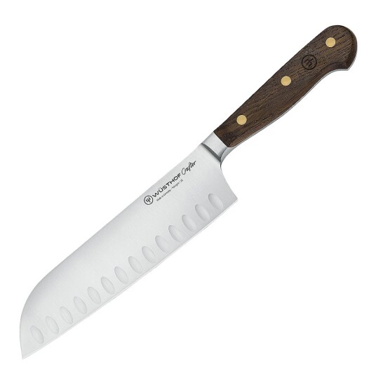 Wüsthof Crafter santokukniv olivenslipt 17 cm Wüsthof Crafter santokukniv olivenslipt 17 cm